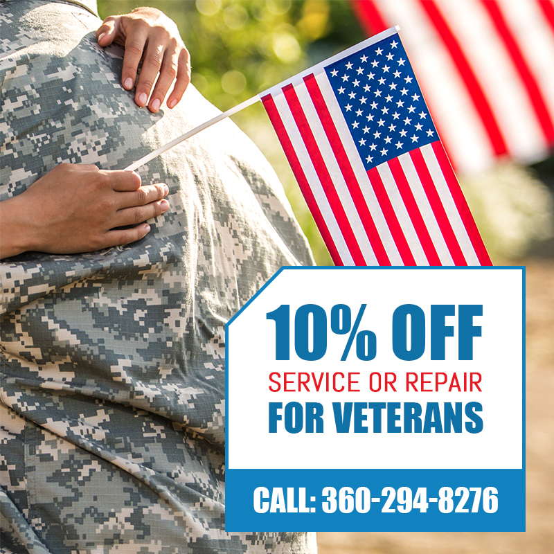 10 % Off On Service Or Repair For Veteran